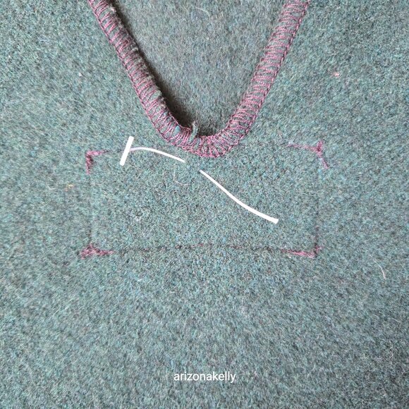 NWOT Green Wool Wrap Edinburgh Tartan Shop - Picture 4 of 12